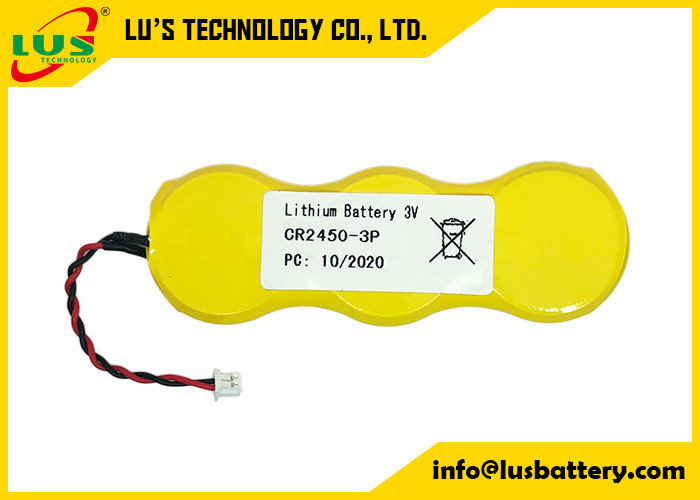 batterie 1800mah de cellules de bouton de 3P CR2450 pour les labels d'étagère électroniques de SES Imagotag