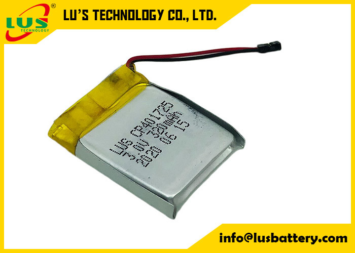 cellule de batterie de 3V 320mah Limno2 avec le connecteur de fils pour l'application Smart Card de support de carte PCB