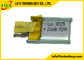 Batterie ultra mince rechargeable 8mah - cellule de Lipo de polymère de lithium de 110mah 3.7v