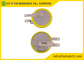 label des terminaux RFID de goupilles des batteries CR2016 de pièce de monnaie de lithium de 83mAh 3V